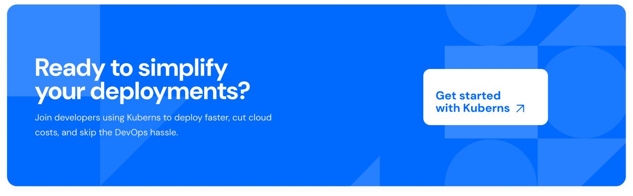 Deploy on Kuberns